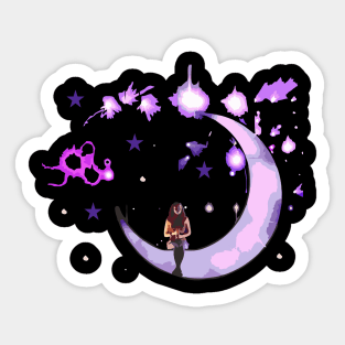 Aesthetic Olivia black Sticker